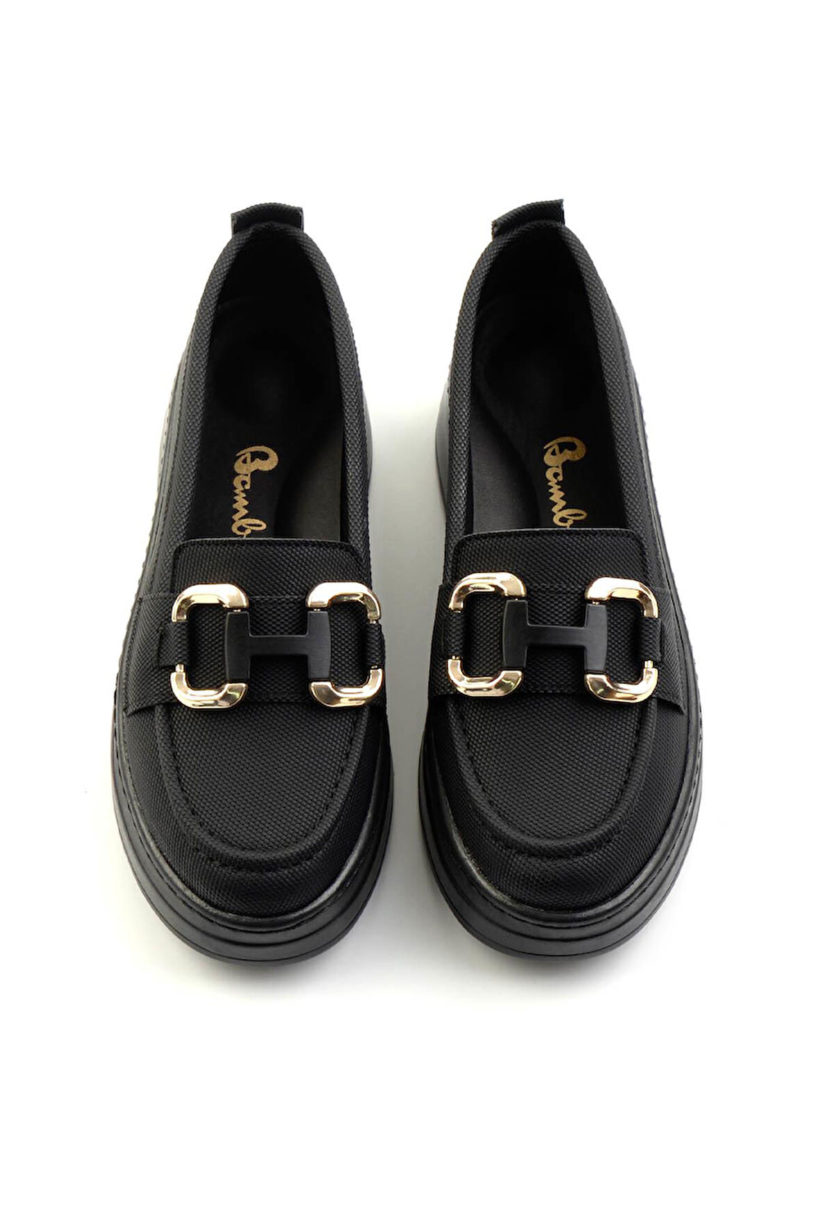 Siyah   Kadın Loafer Ayakkabı K01536194509