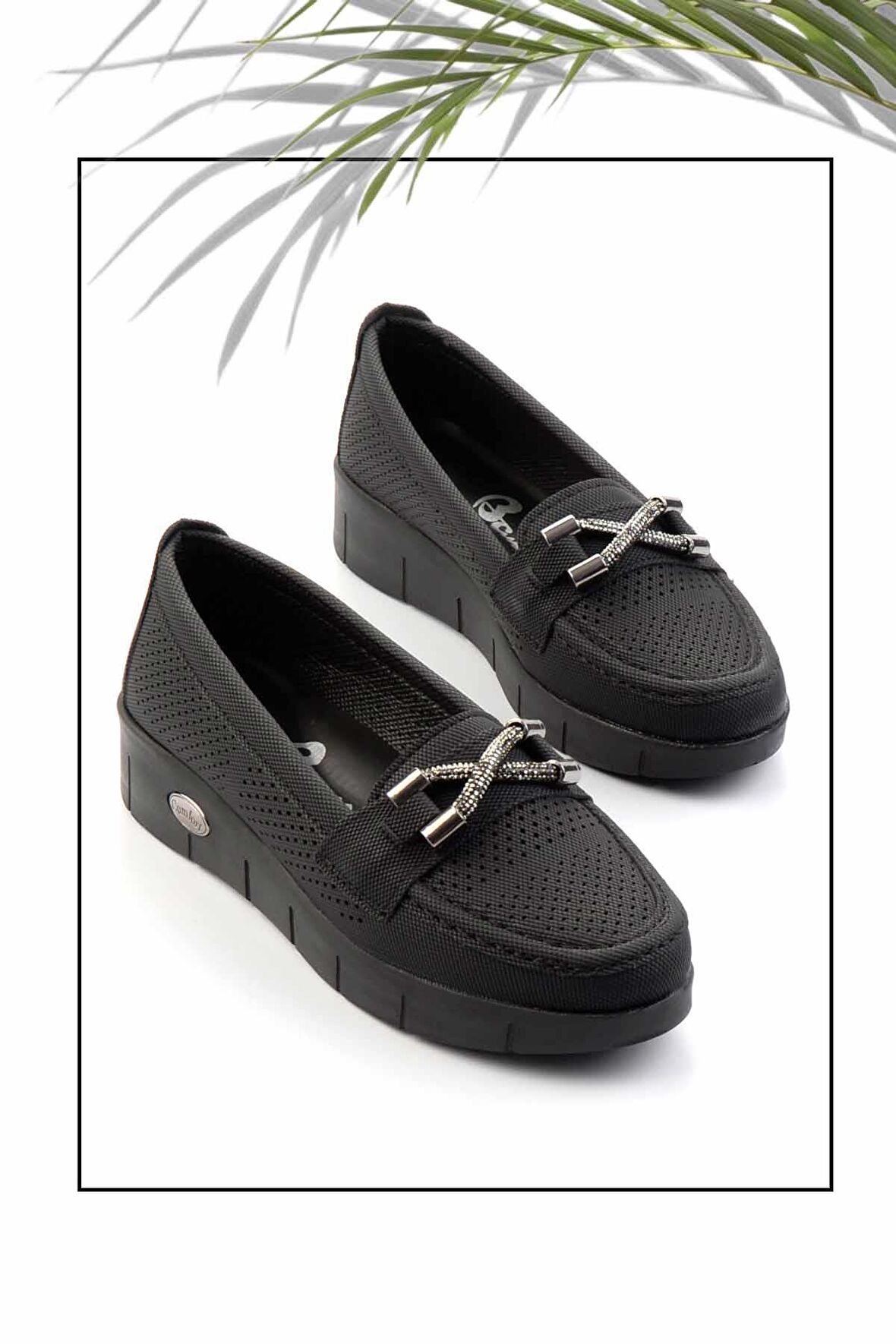 Siyah   Kadın Loafer Ayakkabı K01621050409