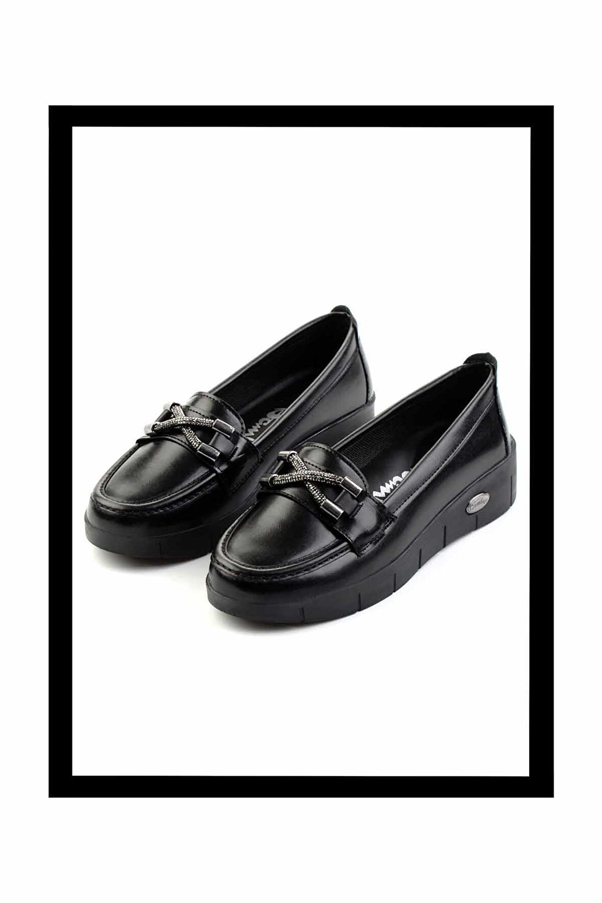 Siyah   Kadın Loafer Ayakkabı K01621056009