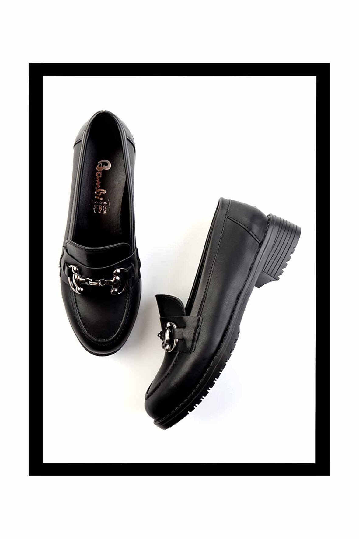 Siyah  Kadın Loafer Ayakkabı K01641012009