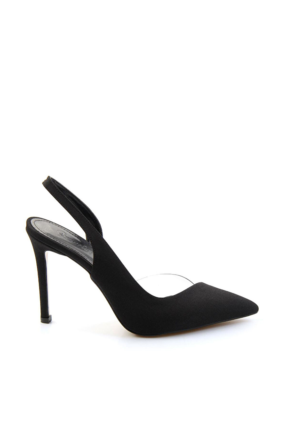 Mat Siyah  Kadın Klasik Topuklu Ayakkabı K01667002138