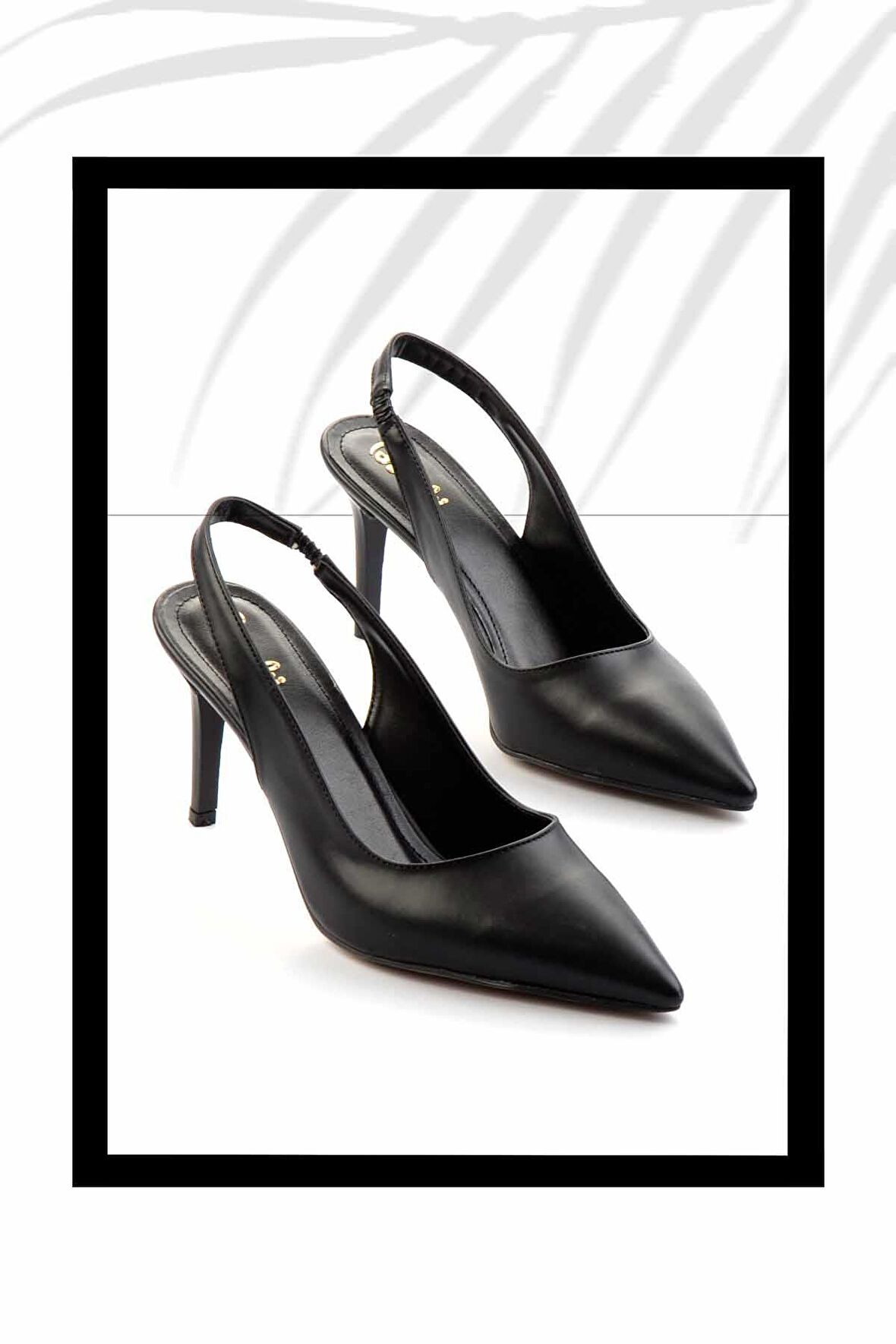 Siyah  Kadın Klasik Topuklu Ayakkabı K01726010509