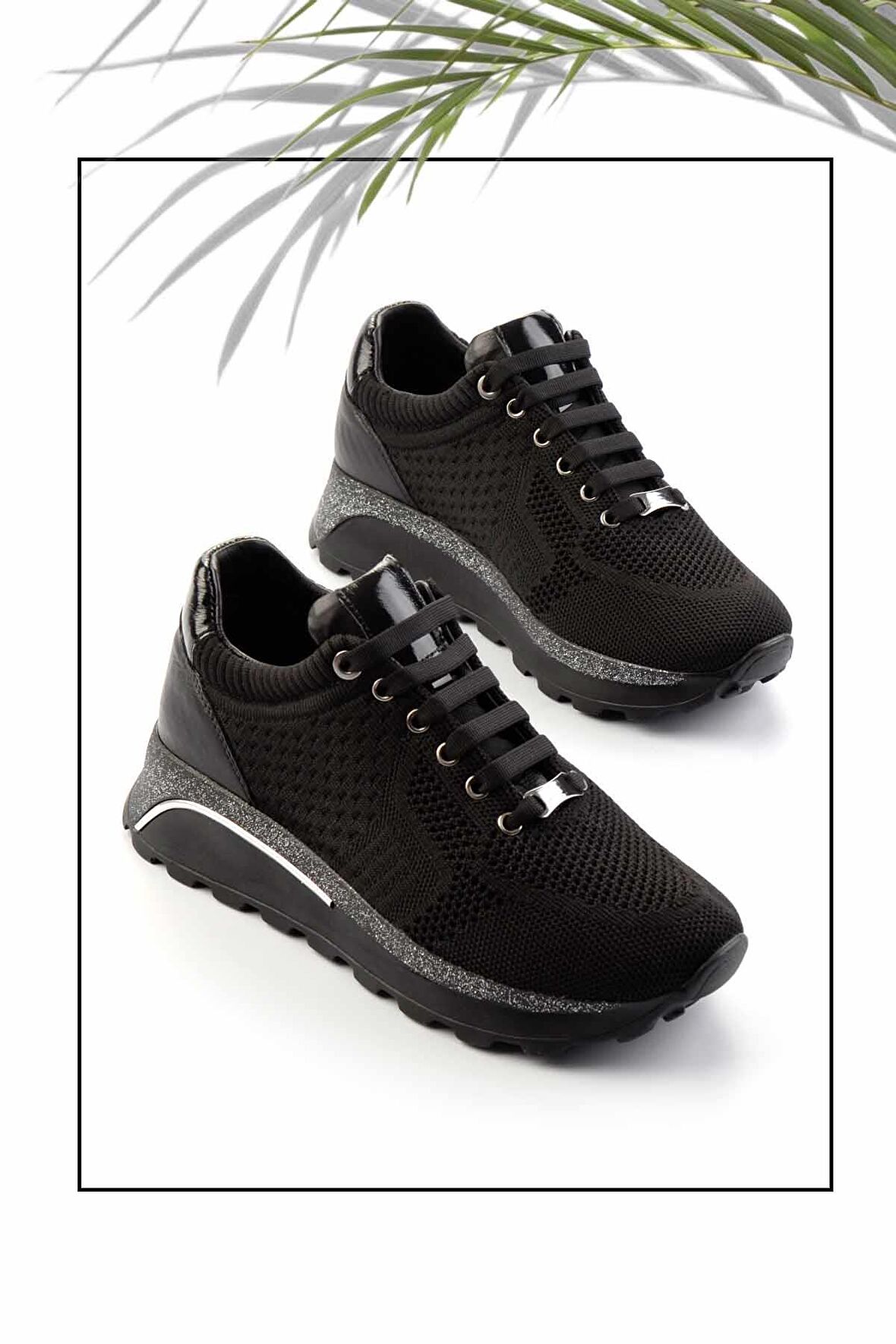 Siyah Triko  Kadın Casual Ayakkabı K01724249882