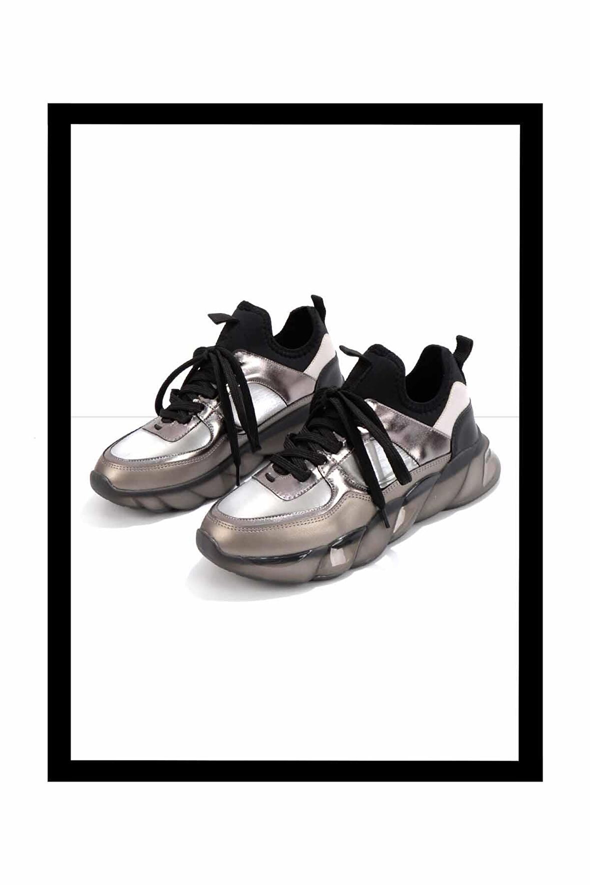Platin  Kadın Sneaker K01791071709