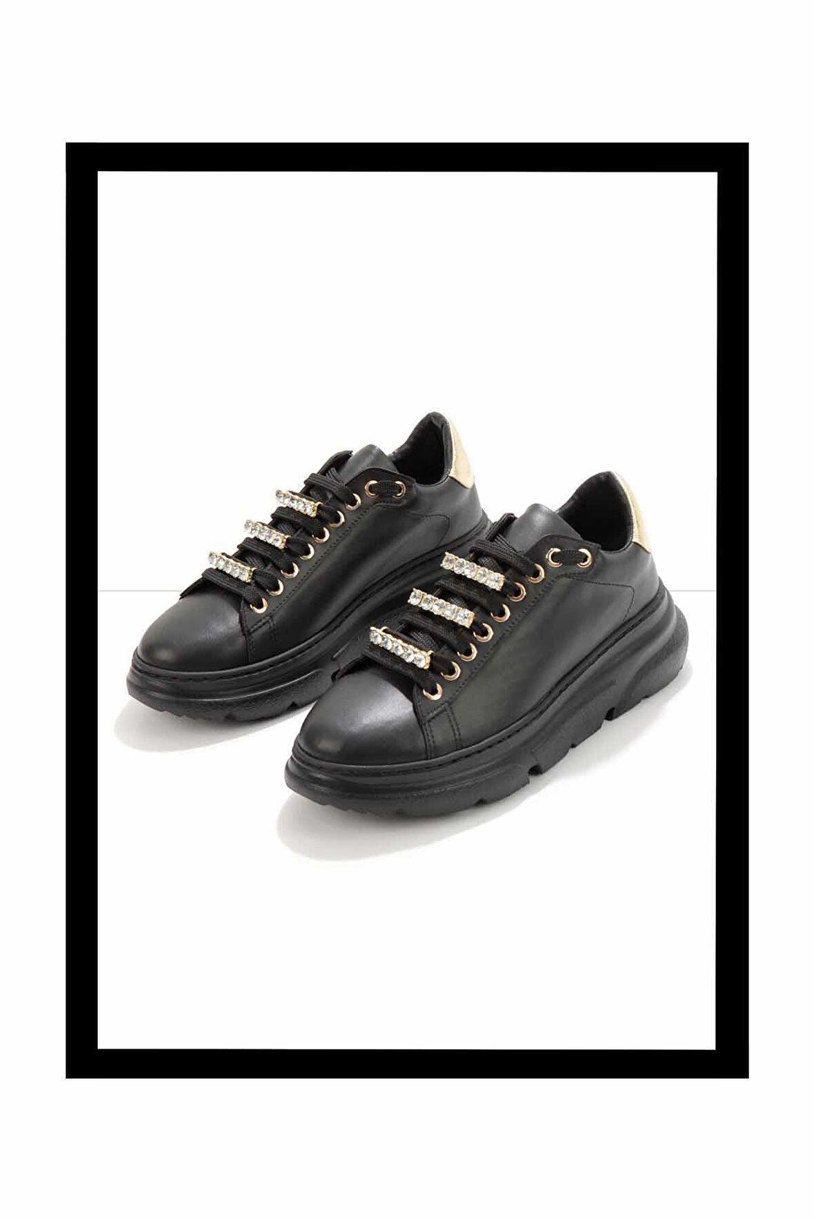Siyah  Kadın Sneaker K01791071209