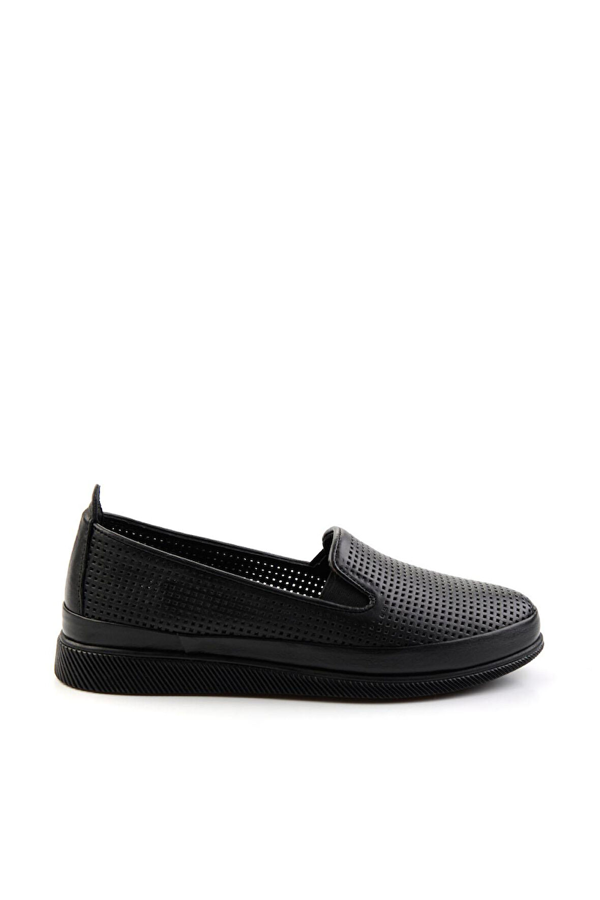 Siyah Leather Kadın Casual Ayakkabı K01809111103