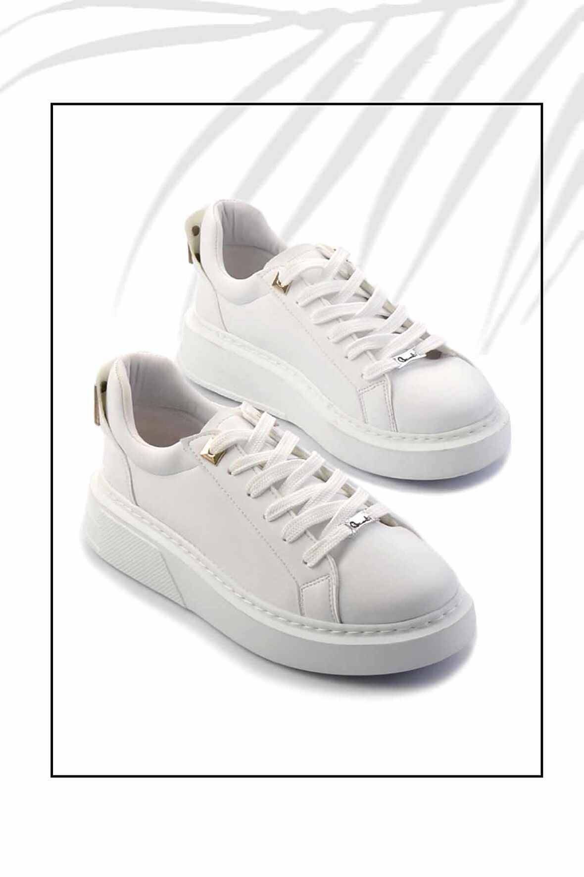 Beyaz  Kadın Sneaker K01824212209