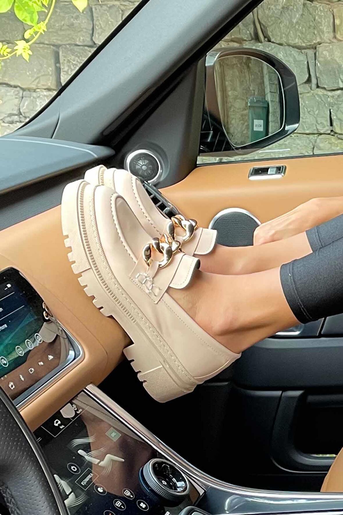 Bej  Kadın Loafer Ayakkabı K01846000109