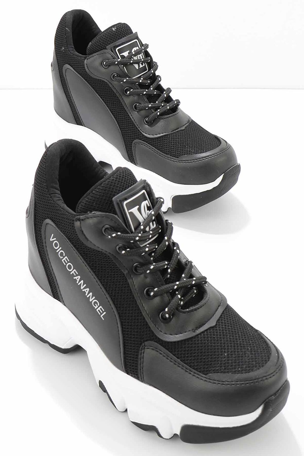 Bambi Siyah File  Kadın Sneaker K01932600122