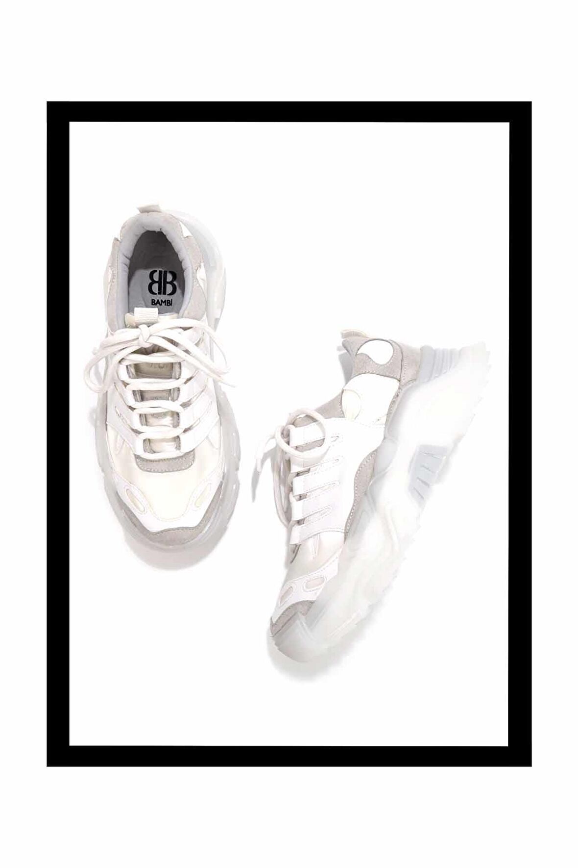 Beyaz  Kadın Sneaker K01948011309