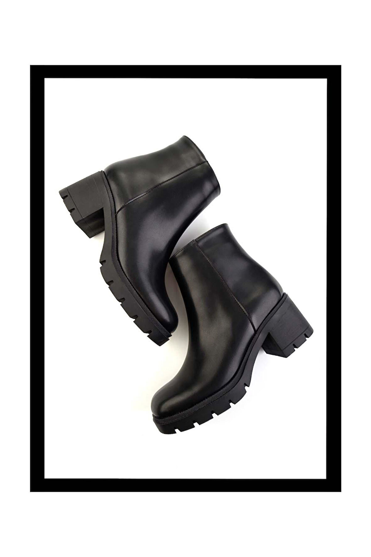 Siyah  Kadın Bot & Bootie K02015012009