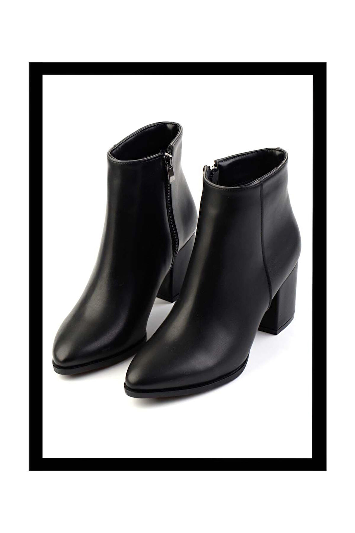Siyah  Kadın Bot & Bootie K02015013009