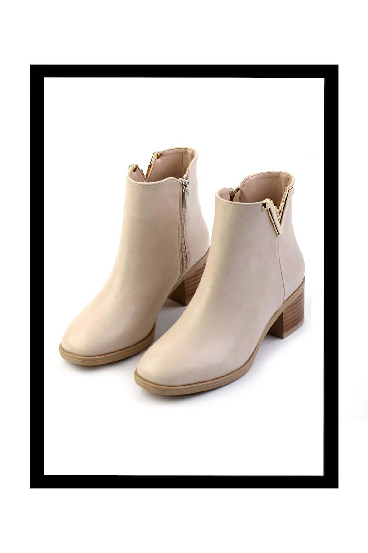 Bej  Kadın Bot & Bootie K02049001909