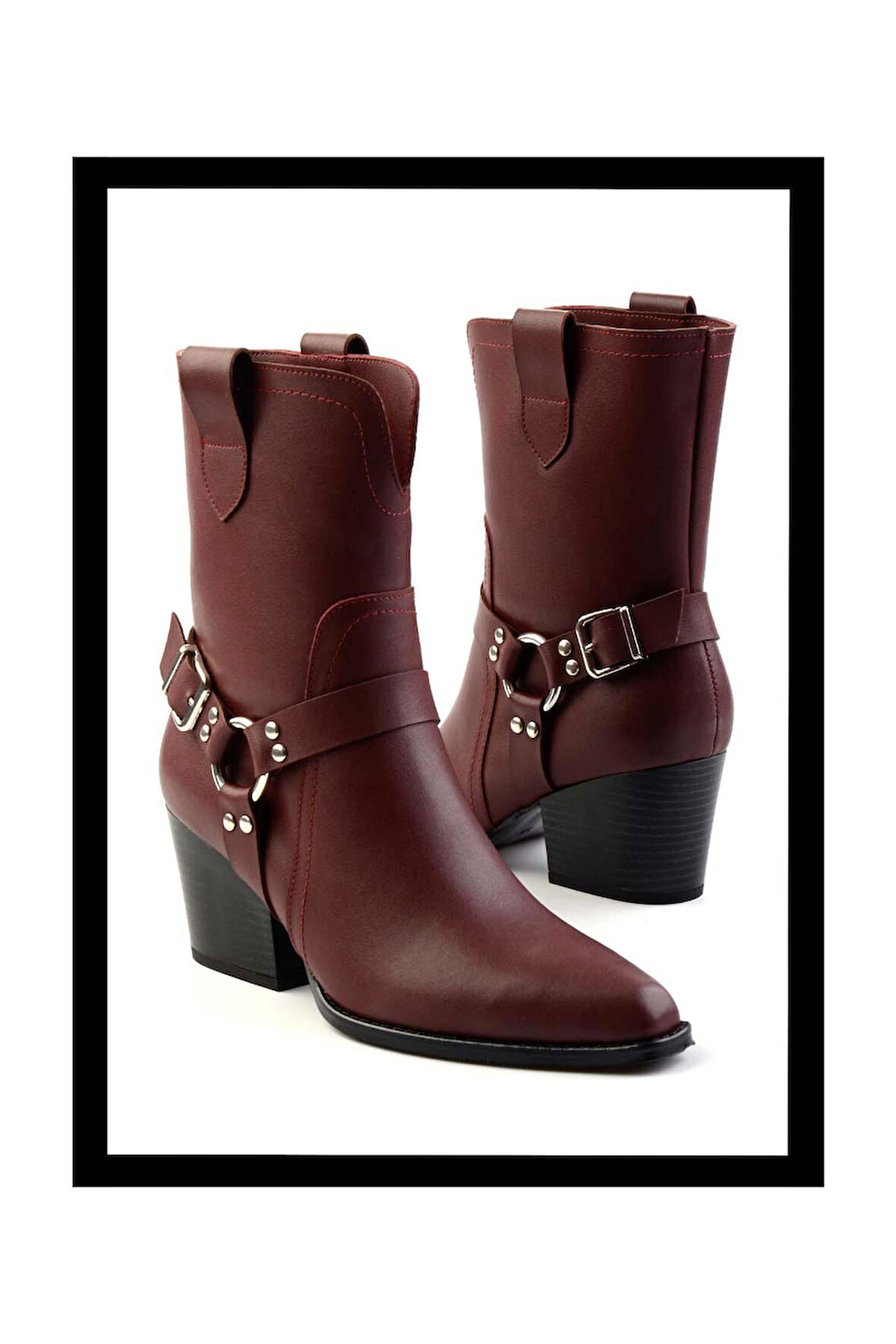 Bordo  Kadın Bot & Bootie K02055014009