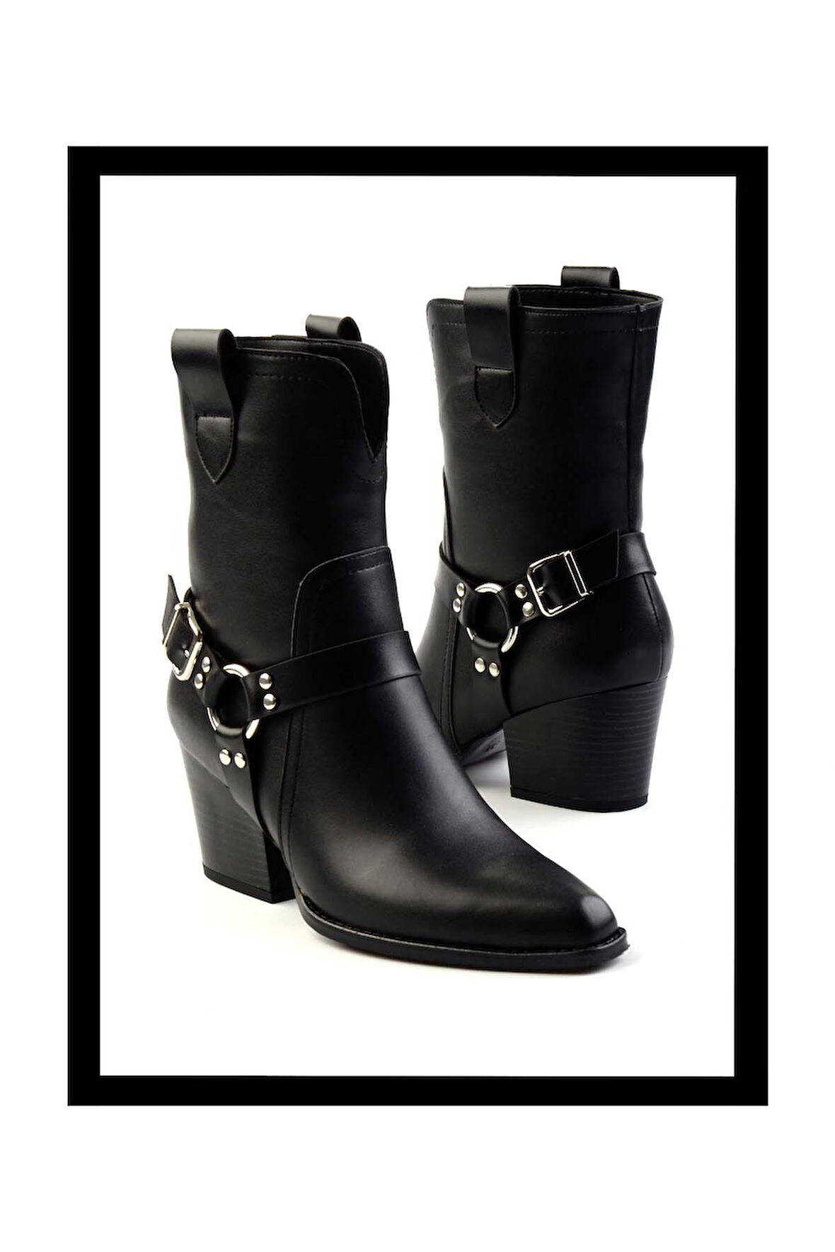 Siyah  Kadın Bot & Bootie K02055014009