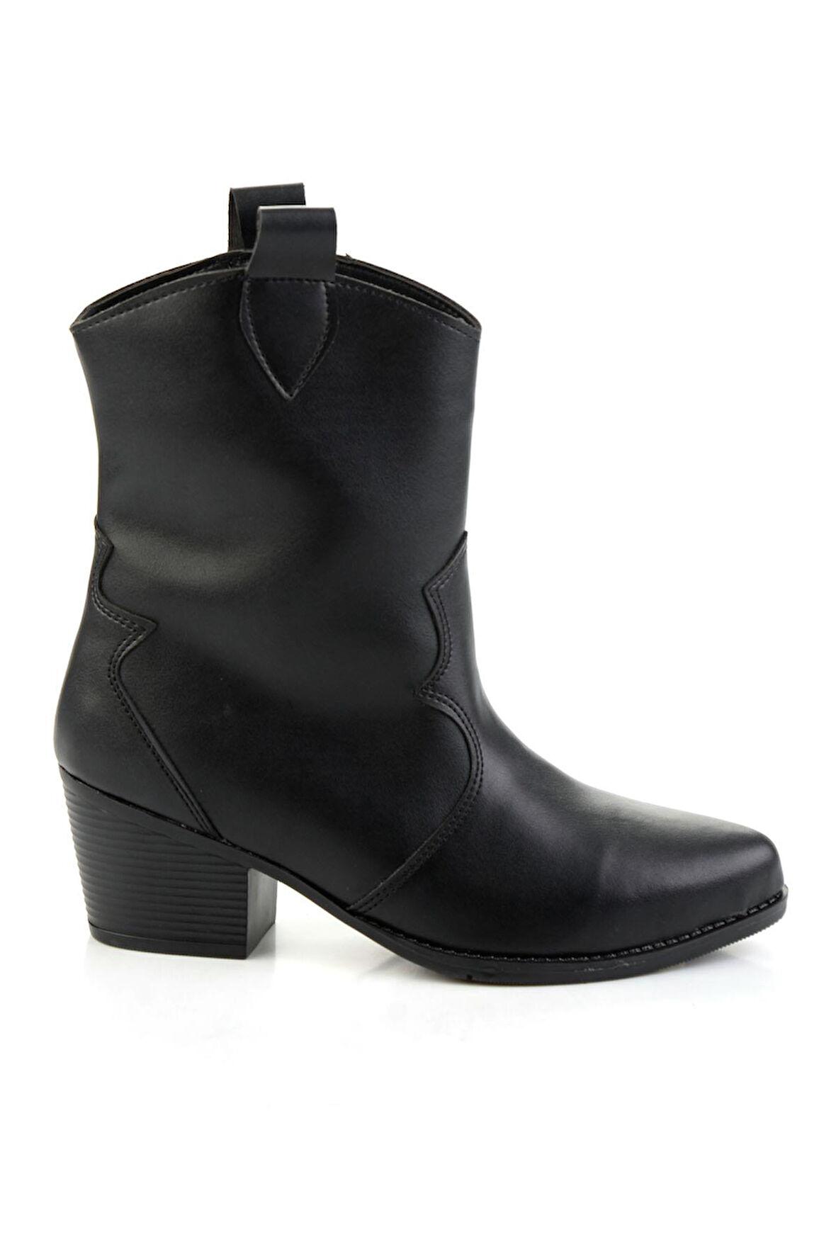 Siyah  Kadın Bot & Bootie K02138050409