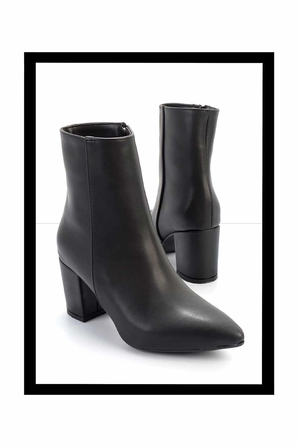 Siyah  Kadın Bot & Bootie K02137041009