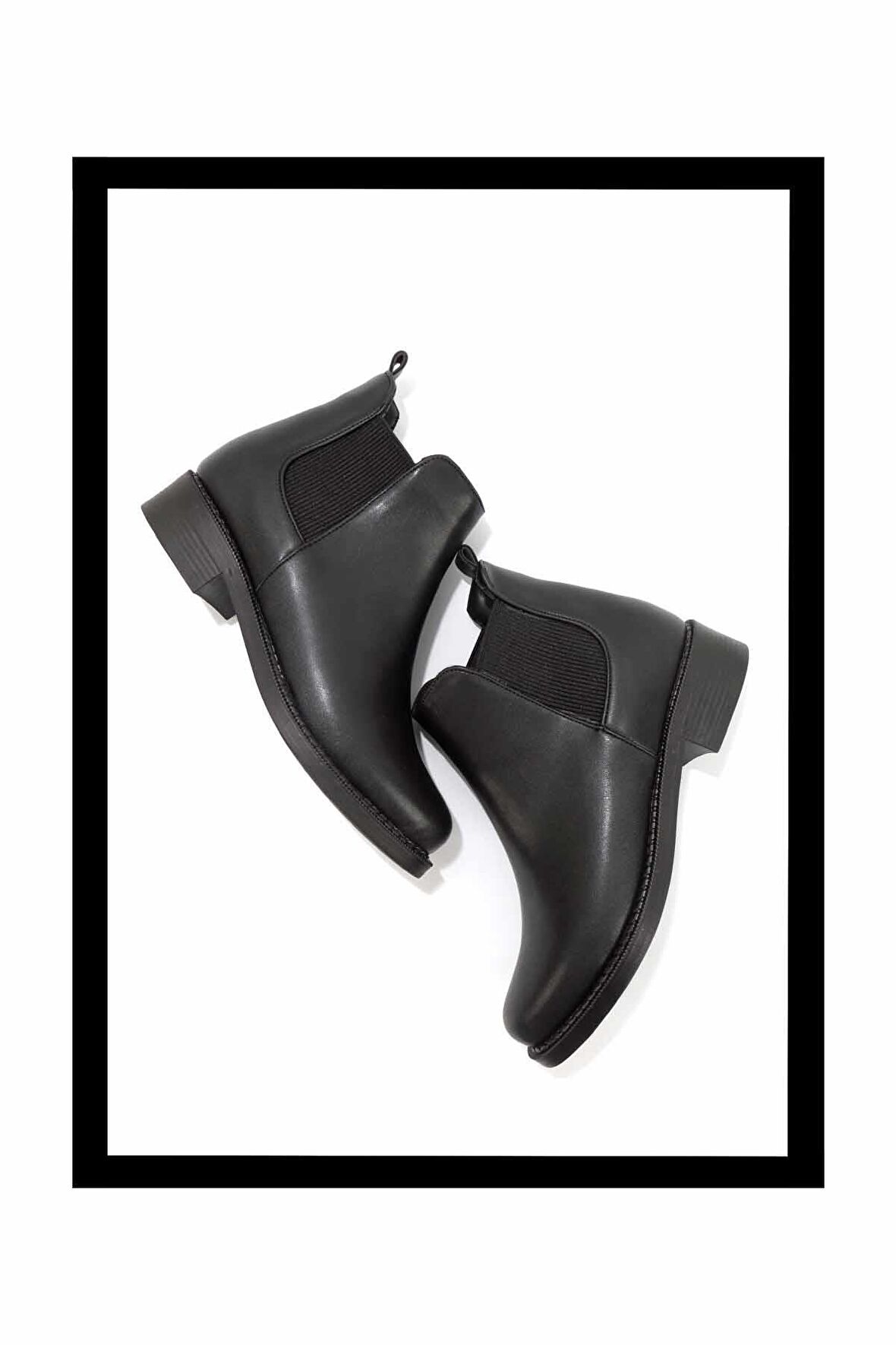 Siyah  Kadın Bot & Bootie K02156045809