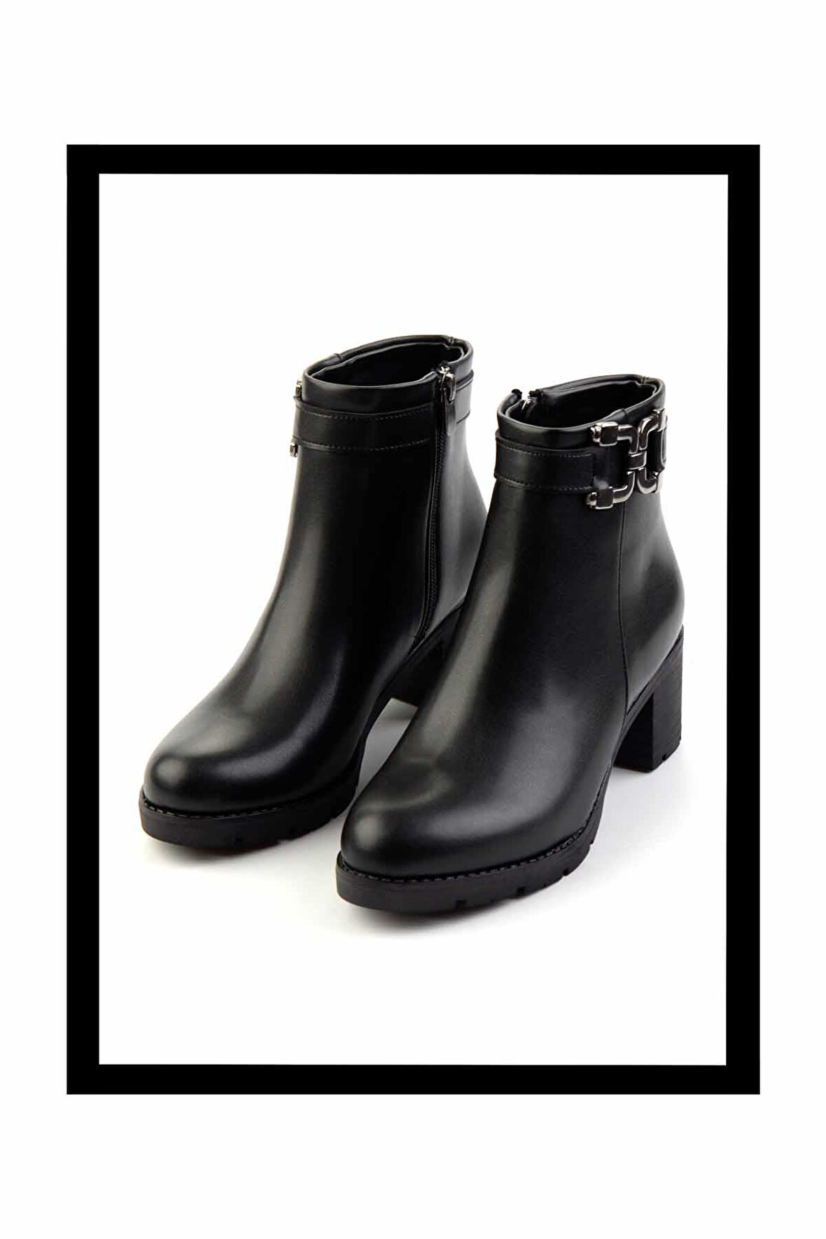 Siyah  Kadın Bot & Bootie K02156202209