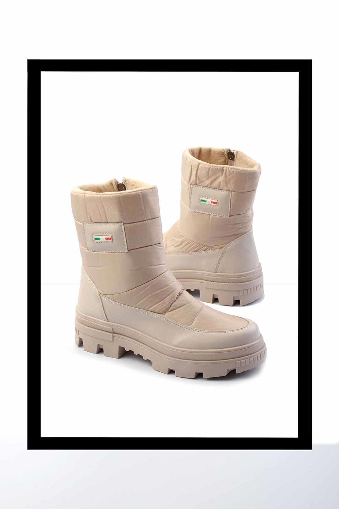 Bej Paraşüt  Kadın Bot & Bootie K02179746267