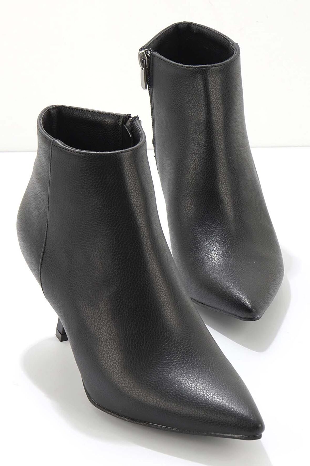 Bambi Siyah  Kadın Bot & Bootie K02189110209