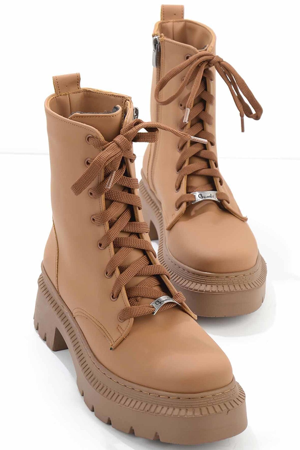 Bambi Mat Taba  Kadın Bot & Bootie K02189700409
