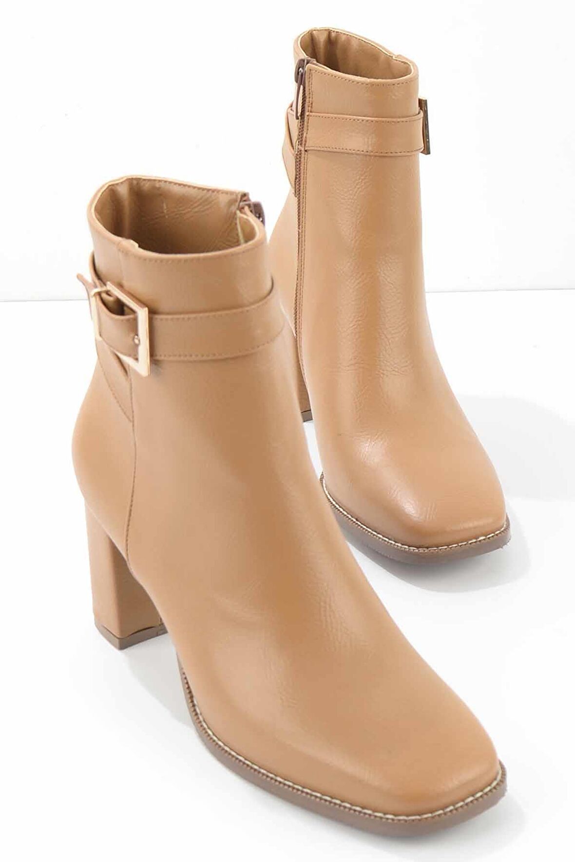Bambi Taba Kirisik  Kadın Bot & Bootie K02189090509