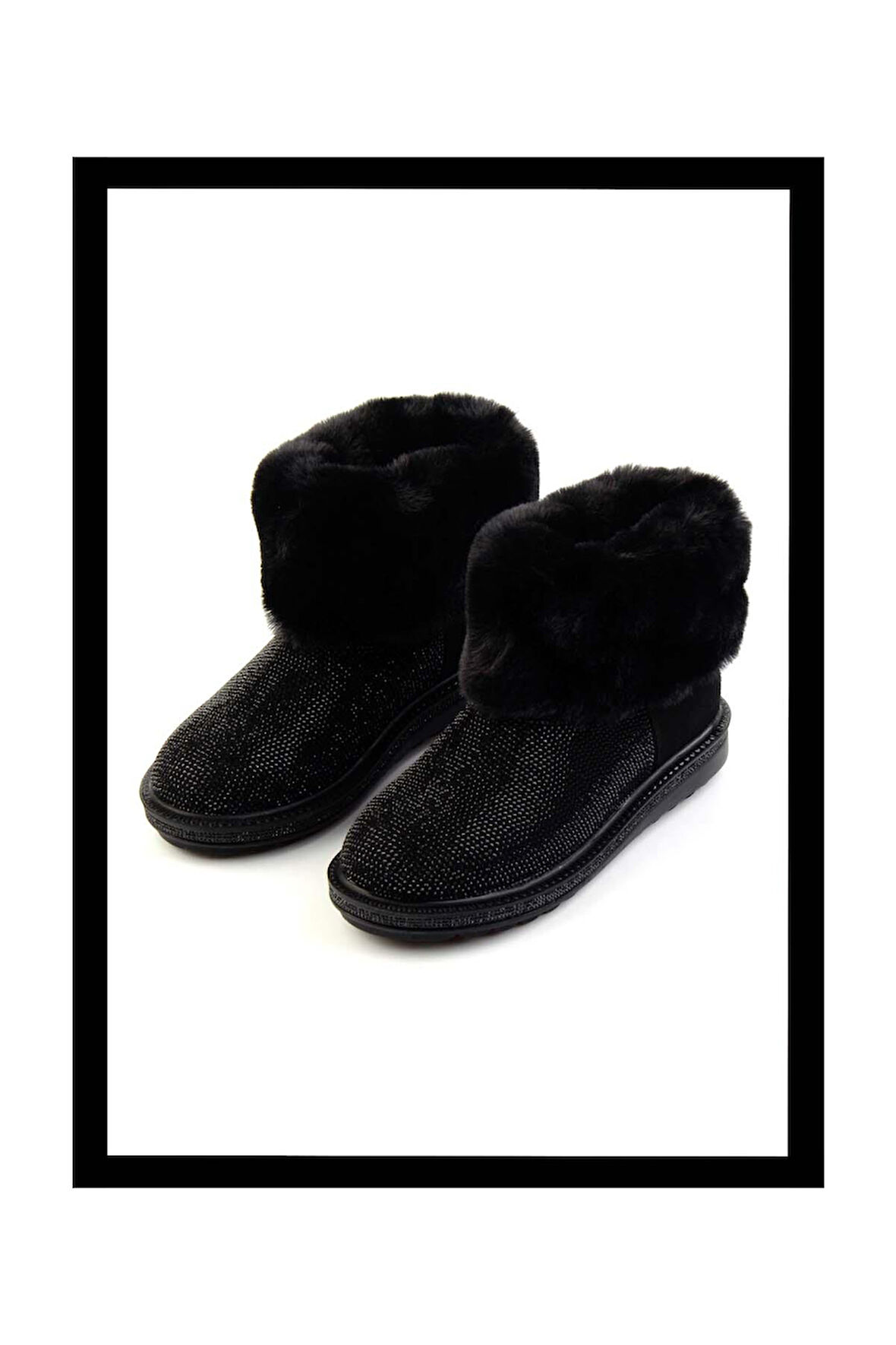 Siyah Süet   Kadın Bot & Bootie K02192186002