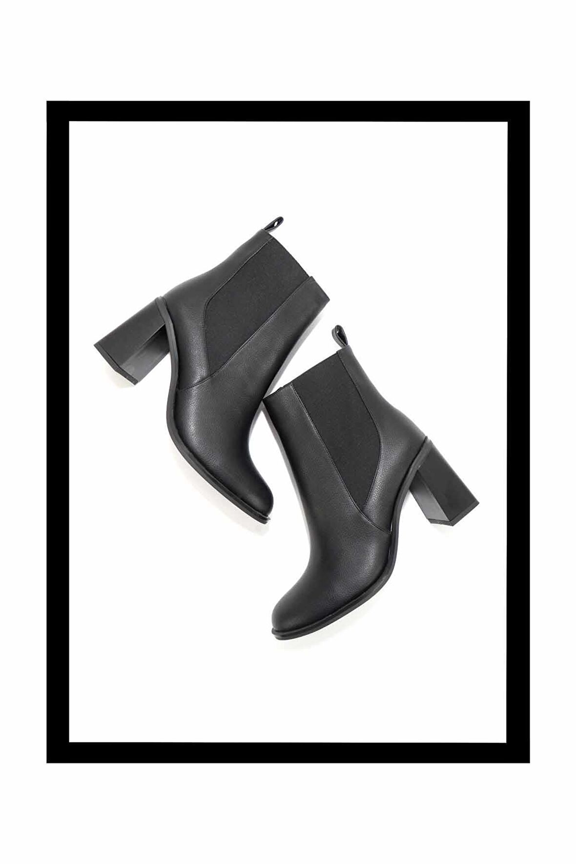 Siyah  Kadın Bot & Bootie K02209070509