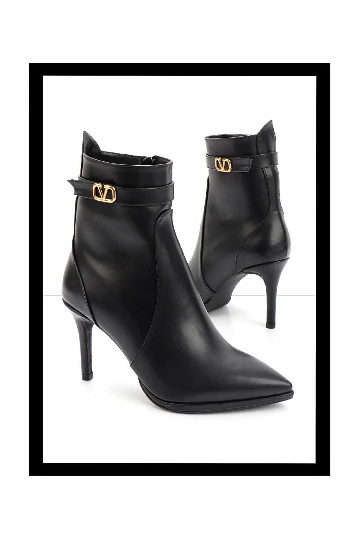 Siyah  Kadın Bot & Bootie K02209240509