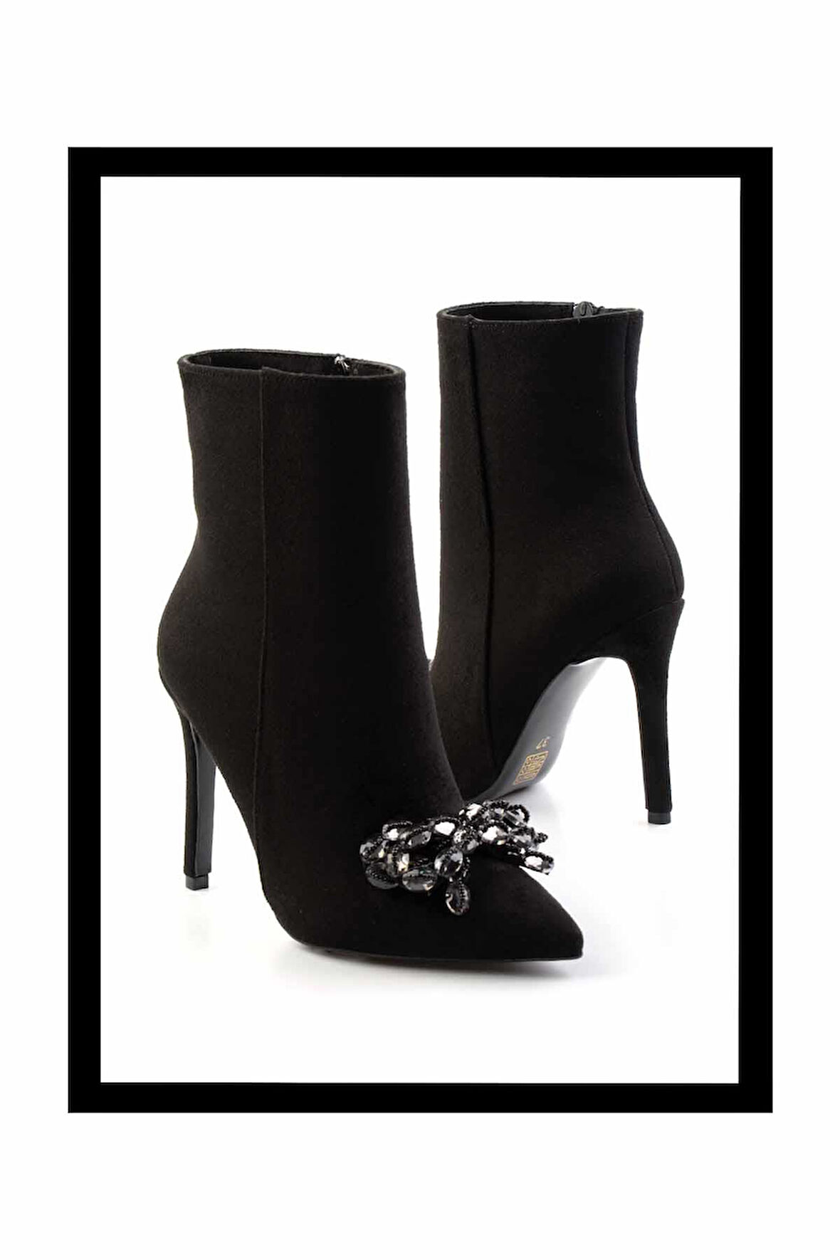 Siyah Süet   Kadın Bot & Bootie K02209030002