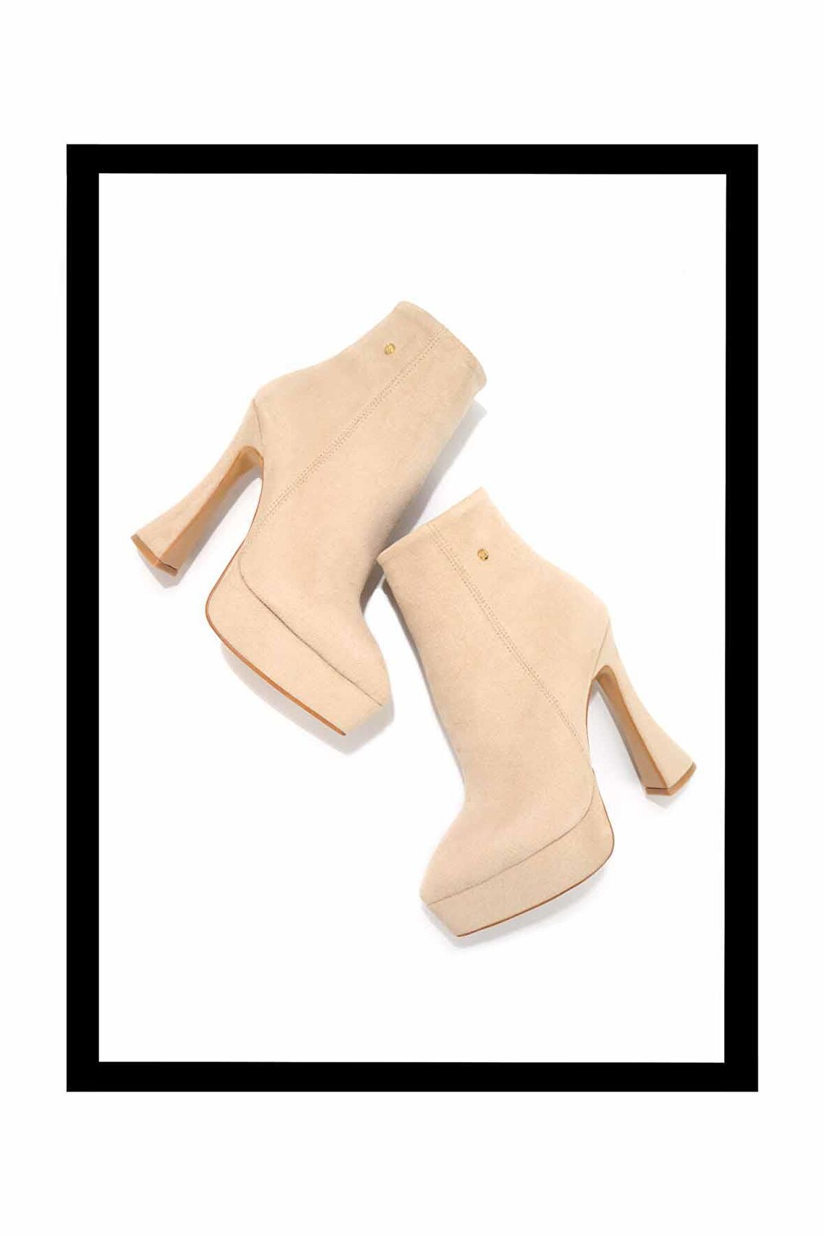 Bej Süet  Kadın Bot & Bootie K02204500202