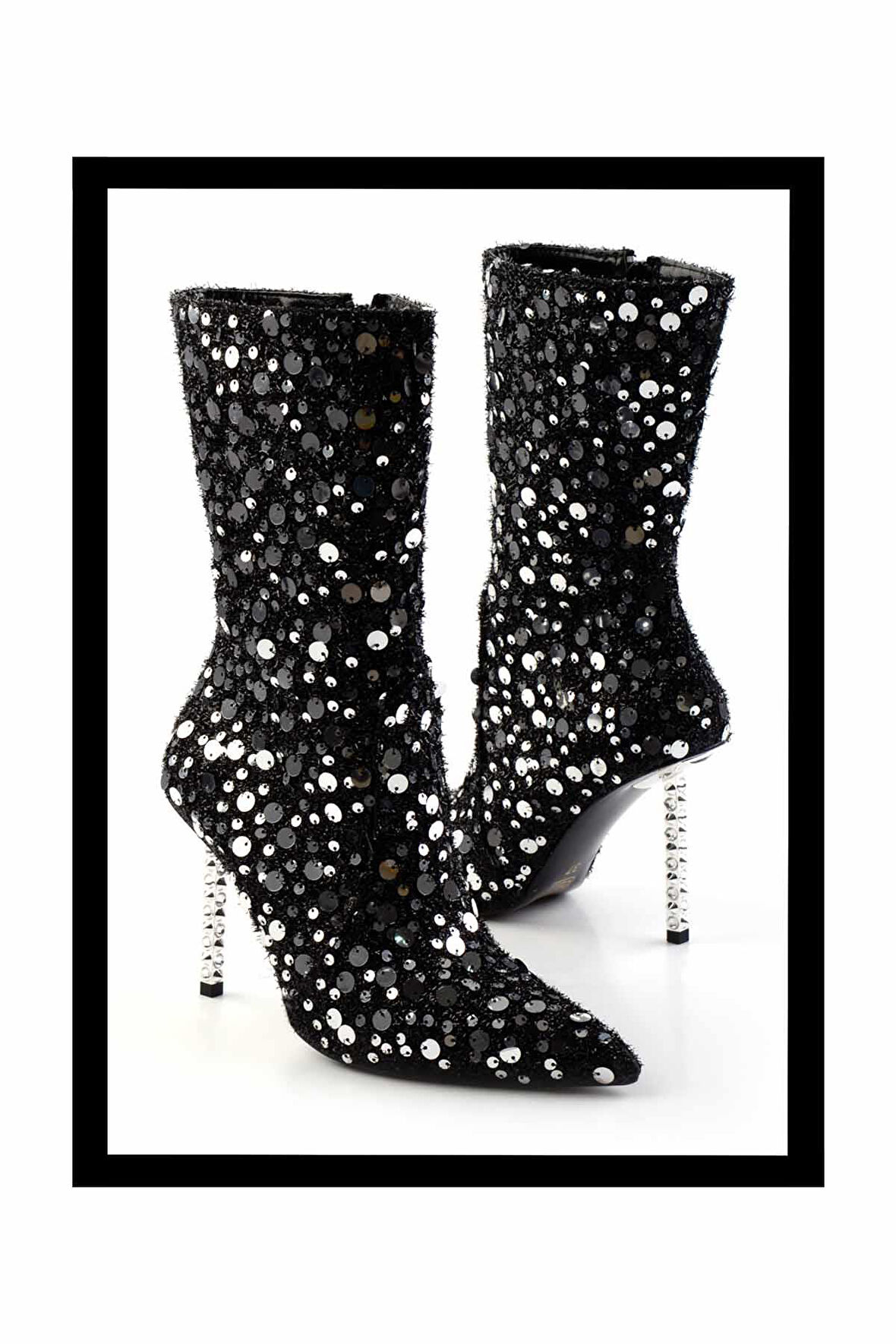 Lame Pullu  Kadın Bot & Bootie K02209034053