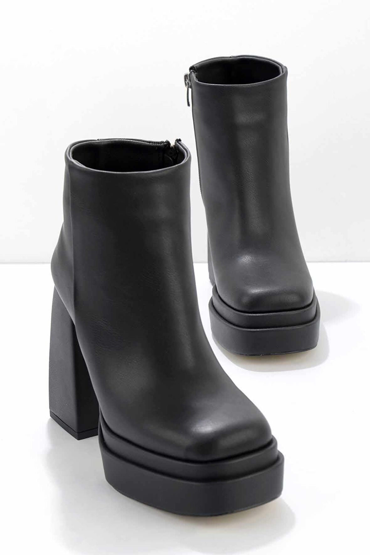 Bambi Siyah  Kadın Bot & Bootie K02215300109
