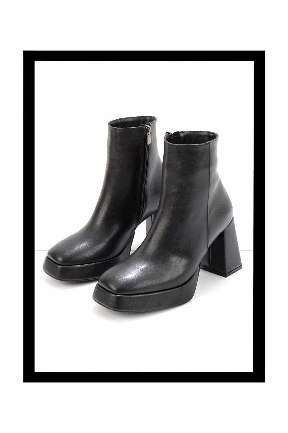 Siyah  Kadın Bot & Bootie K02215300509