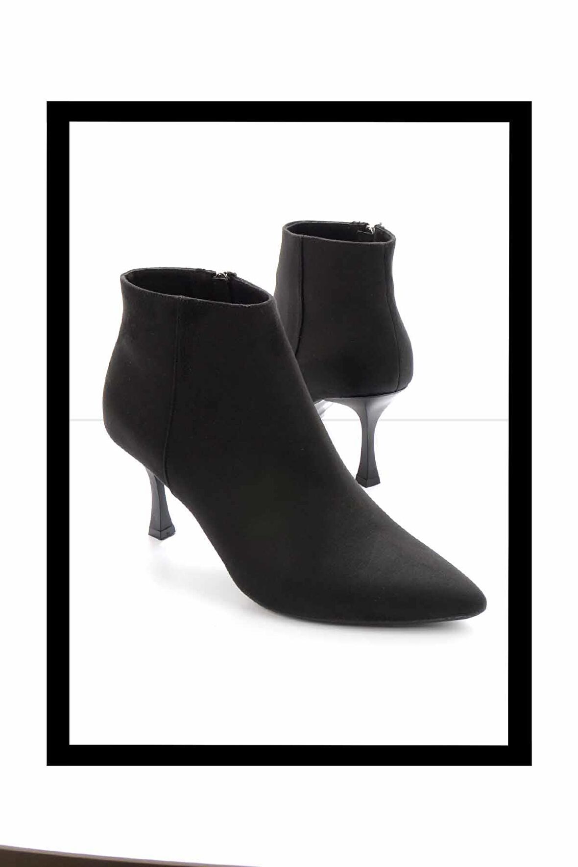 Siyah Süet  Kadın Bot & Bootie K02215300202