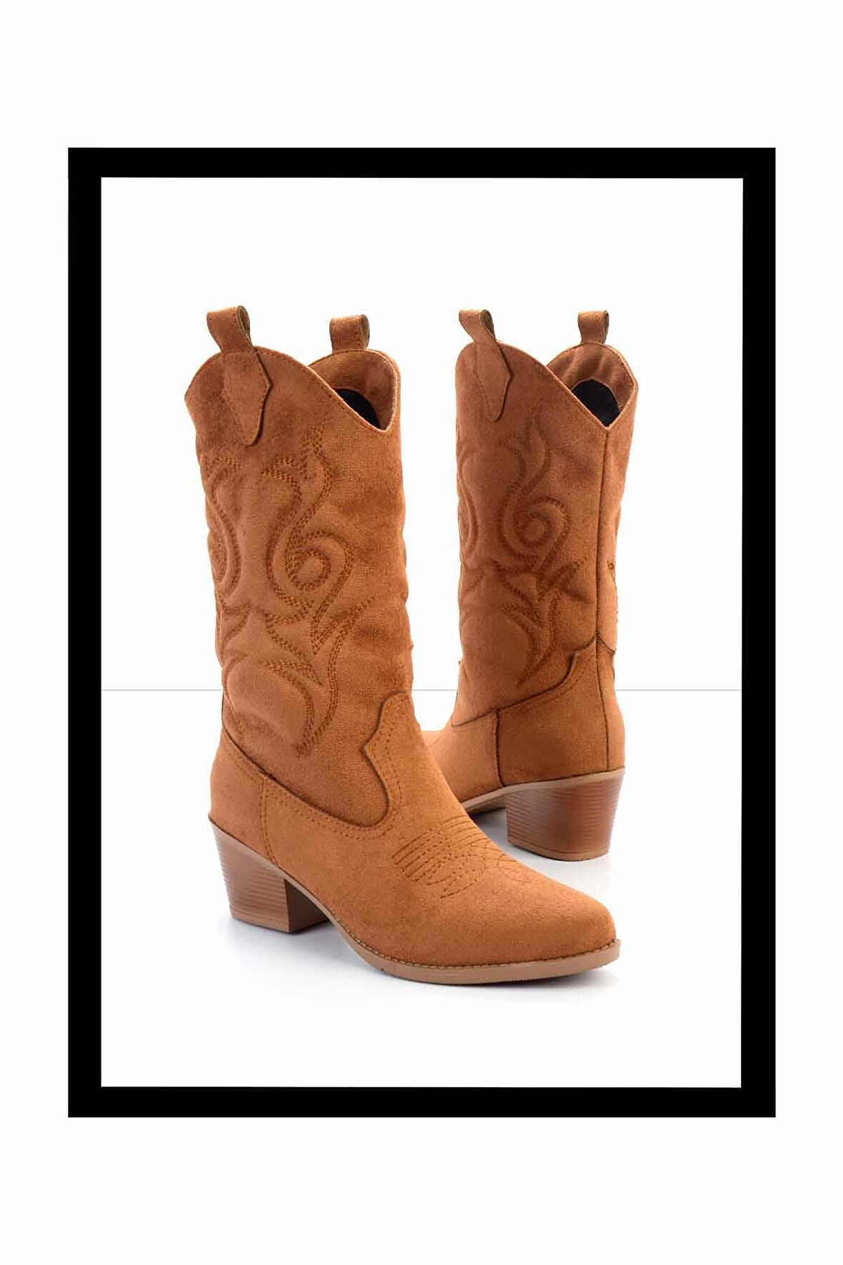 Taba Süet  Kadın Bot & Bootie K02217100702