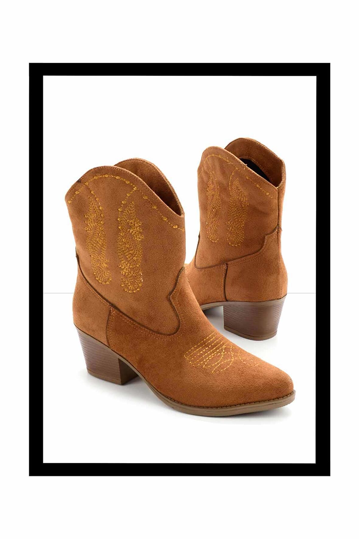Taba Süet  Kadın Bot & Bootie K02217100902