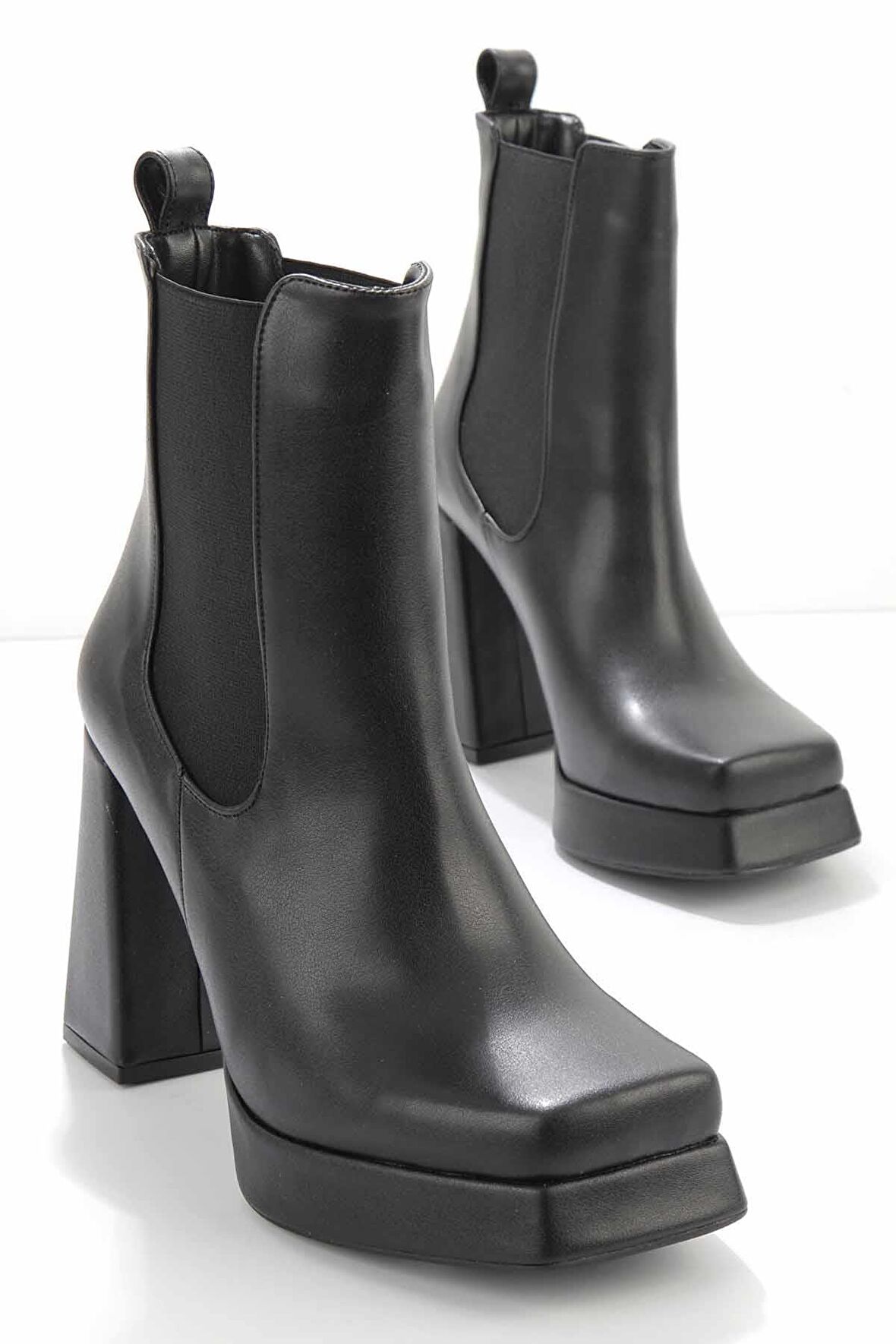 Bambi Siyah  Kadın Bot & Bootie K02221500709