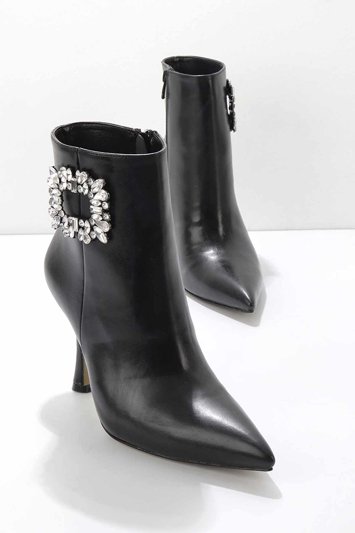 Bambi Siyah  Kadın Bot & Bootie K02229008409