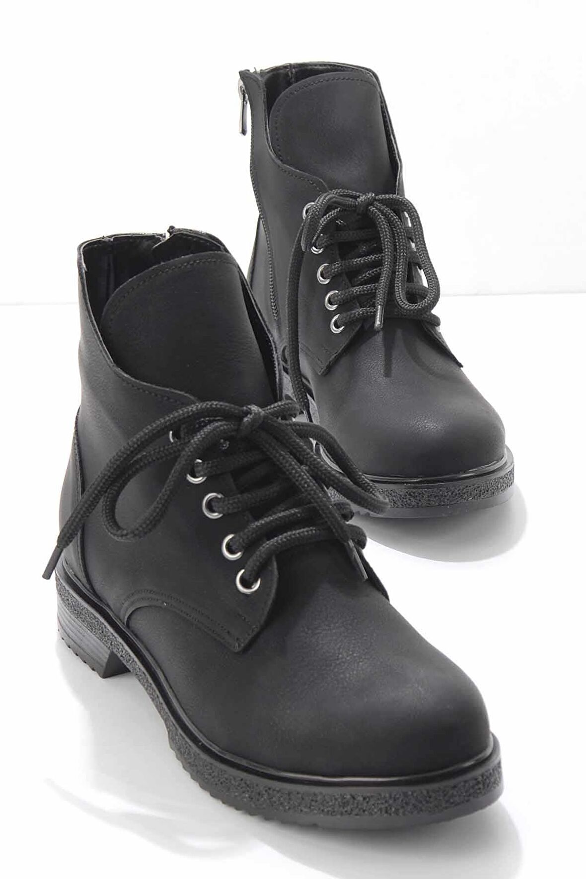 Bambi Siyah Nubuk  Kadın Bot & Bootie K02250058001