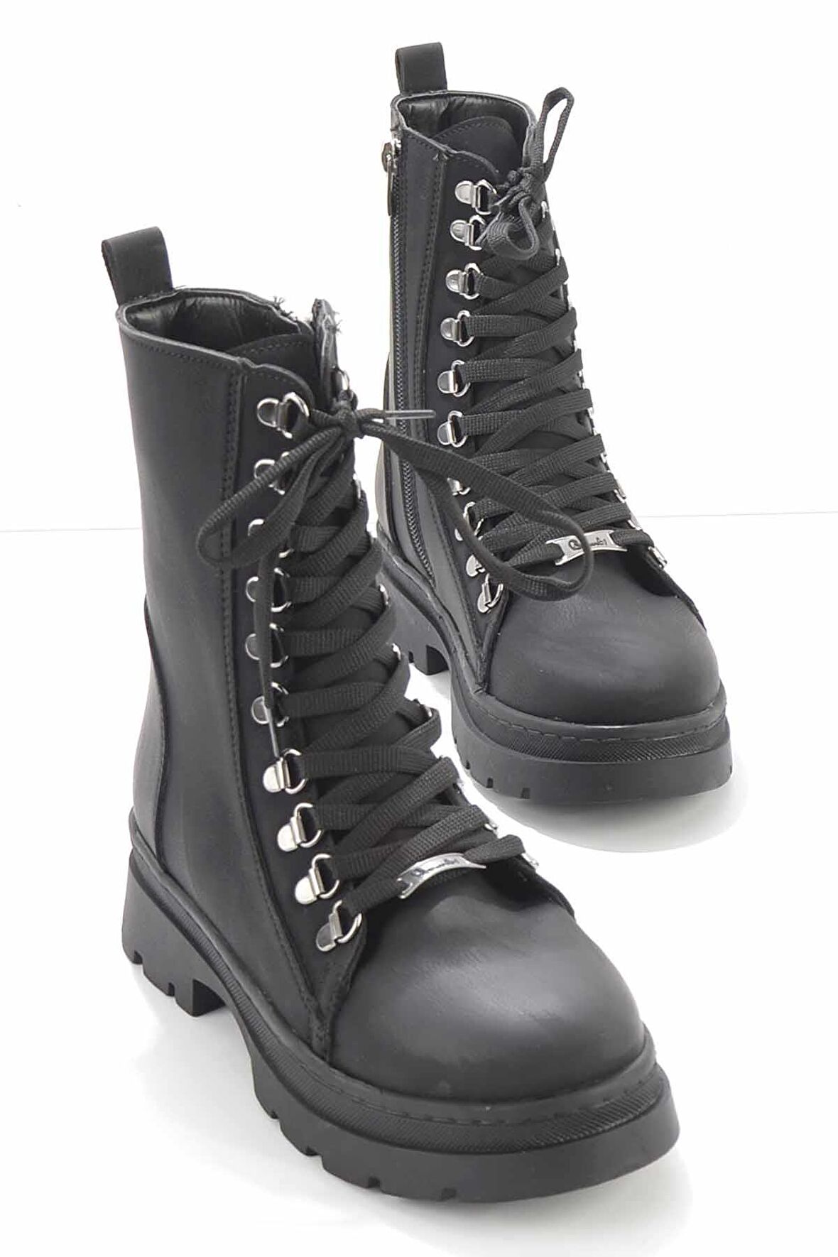 Bambi Siyah Nubuk  Kadın Bot & Bootie K02254283101