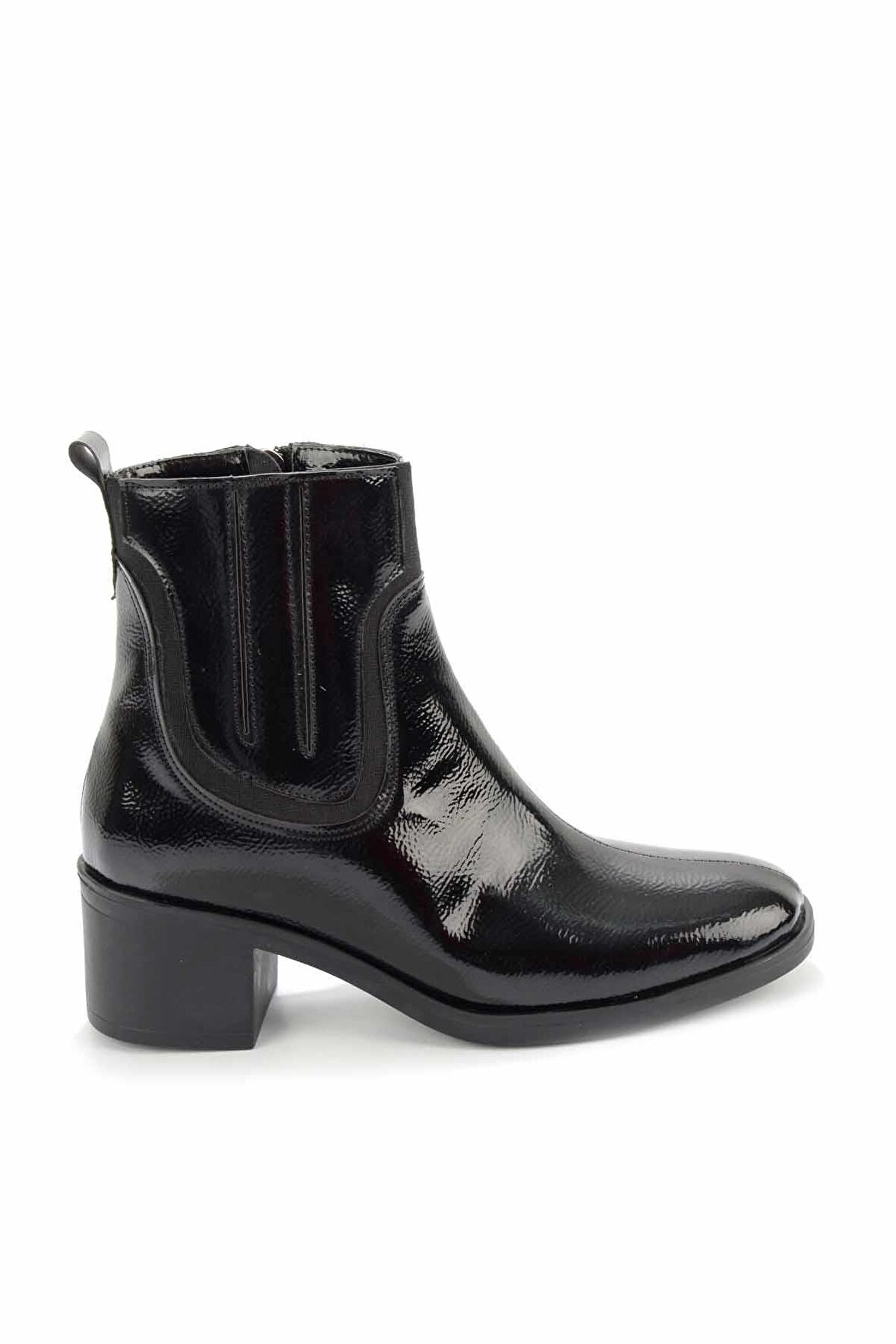 Bambi Siyah Kirisik Rugan  Kadın Bot & Bootie K02260021008