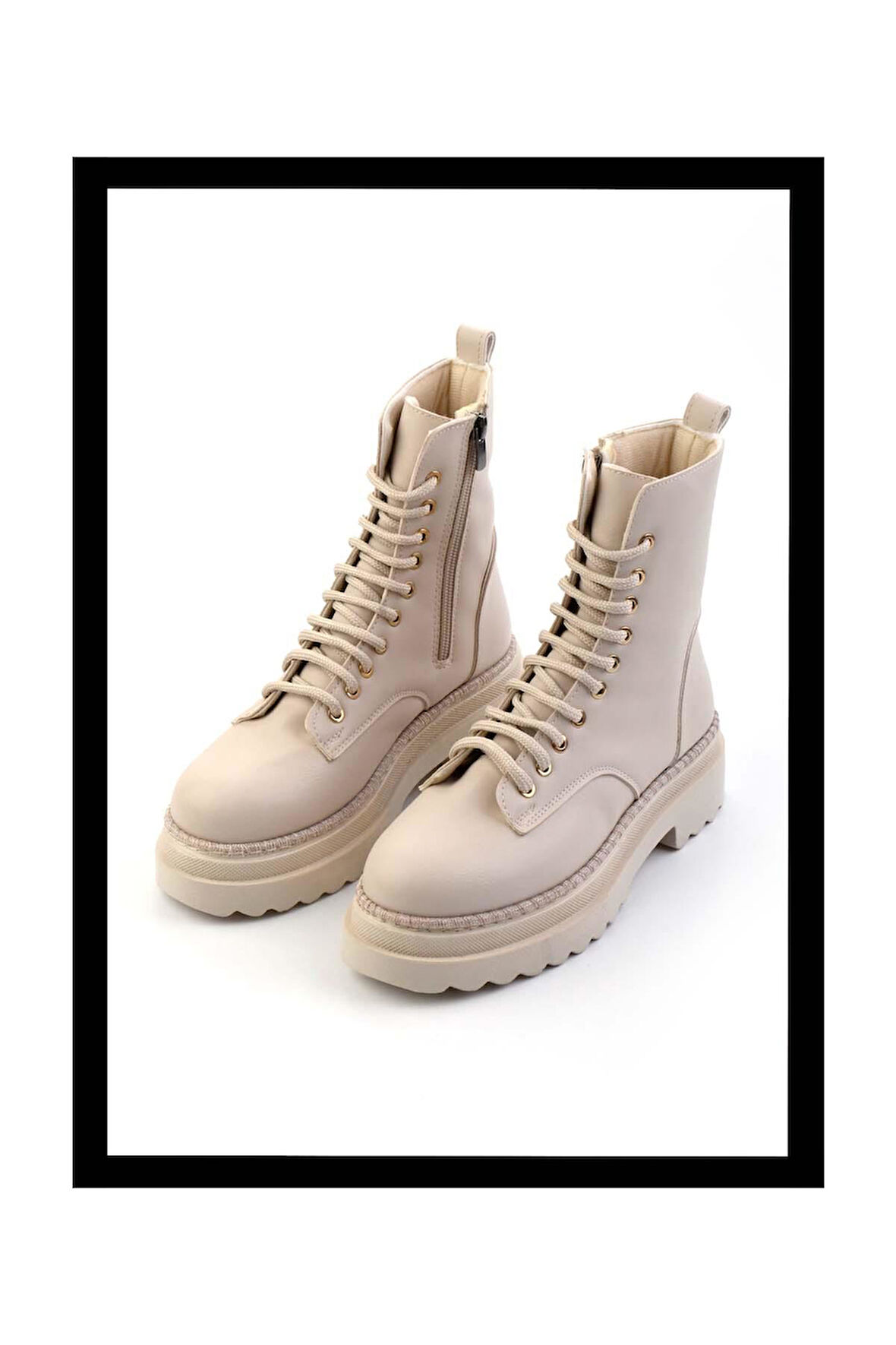 Bej  Kadın Bot & Bootie K02377030609