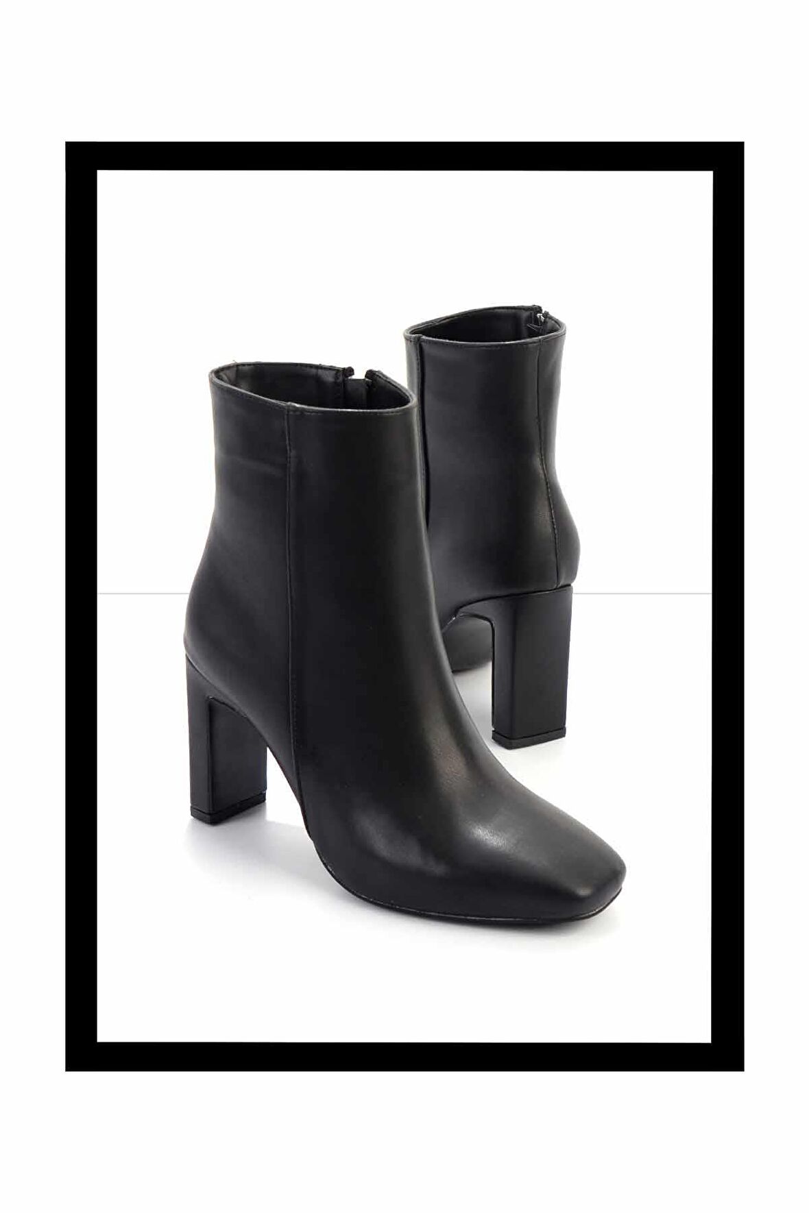 Siyah  Kadın Bot & Bootie K02397068409