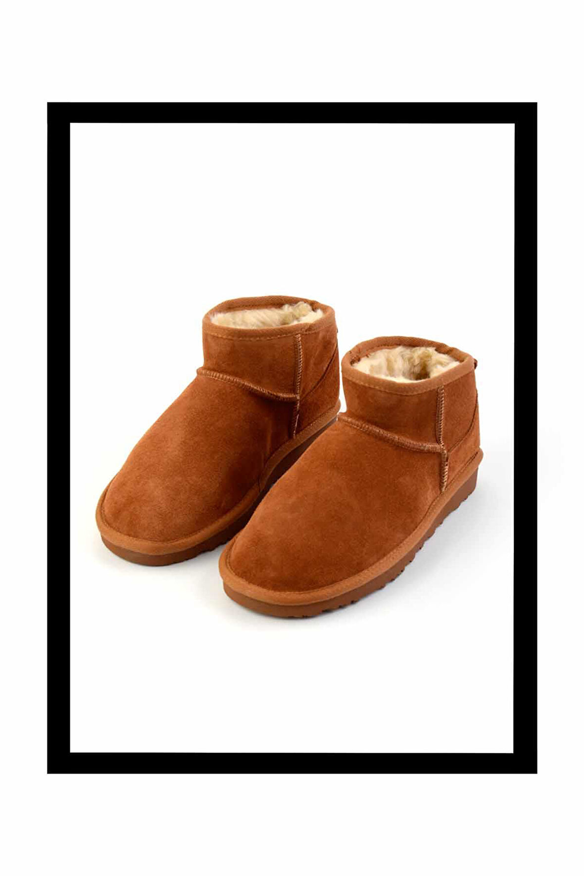 Taba Süet Hakiki Deri Kadın Bot & Bootie K02422008002