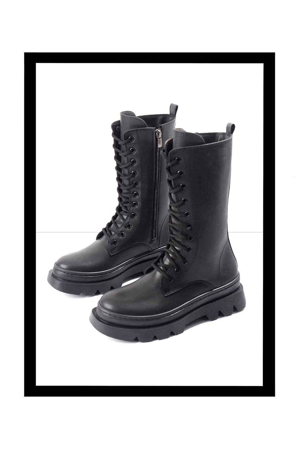 Siyah  Kadın Bot & Bootie K02431760109