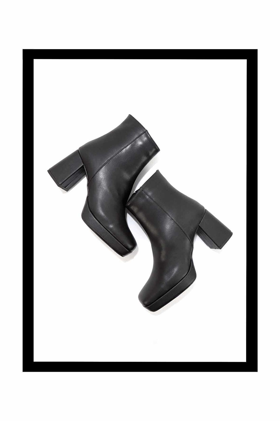 Siyah  Kadın Bot & Bootie K02527302309