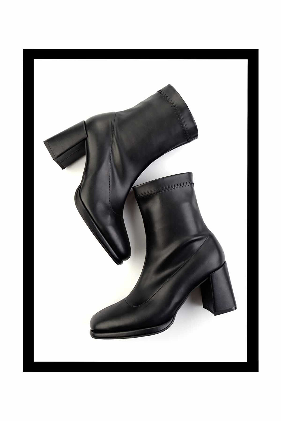 Siyah  Kadın Bot & Bootie K02527291209