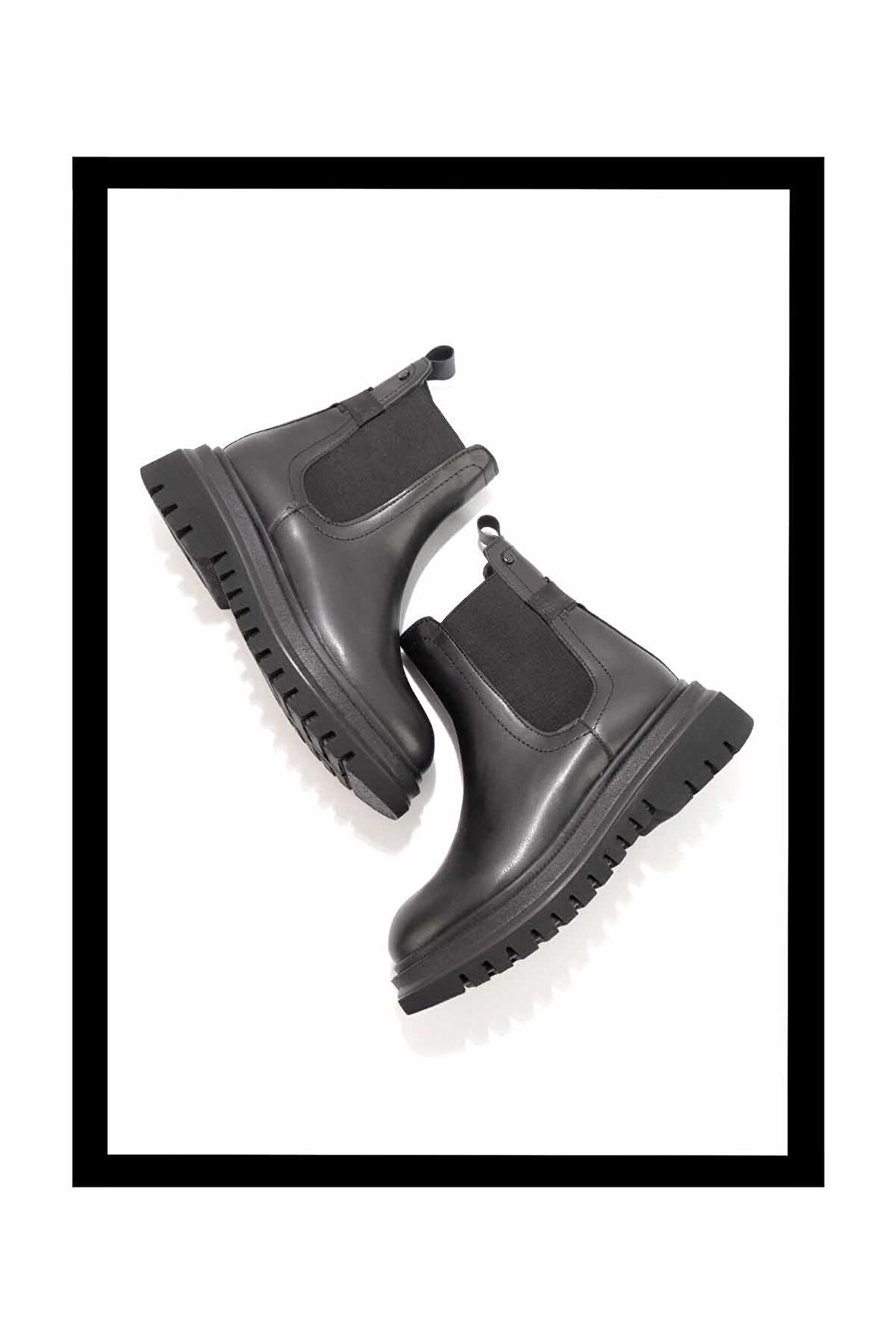 Siyah  Kadın Bot & Bootie K02538560409